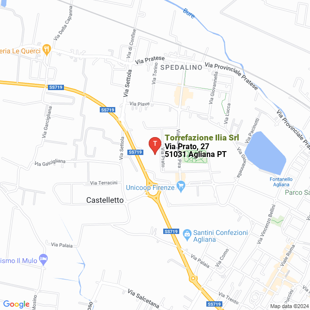 apri la mappa di Torrefazione Ilia Srl
