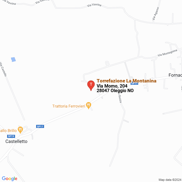 apri la mappa di Torrefazione La Montanina