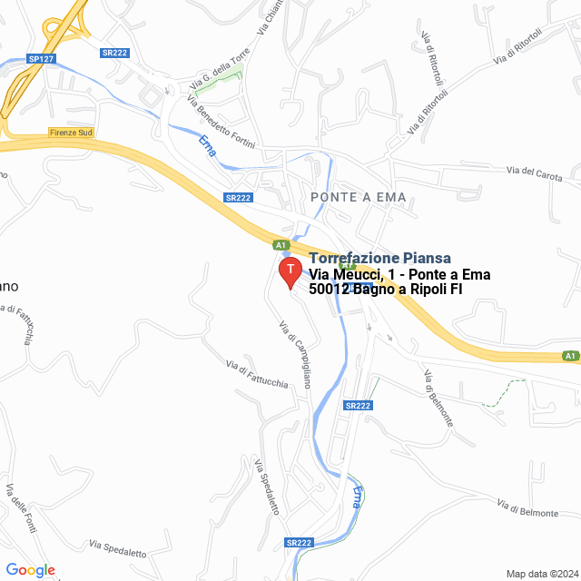 apri la mappa di Torrefazione Piansa