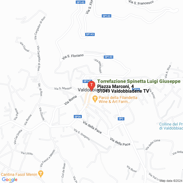 apri la mappa di Torrefazione Spinetta Luigi Giuseppe