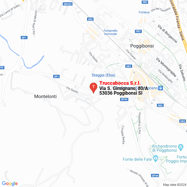apri la mappa di Truccabocca S.r.l.