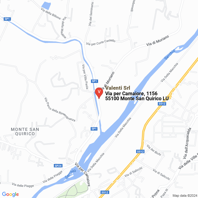 apri la mappa di Valenti Srl