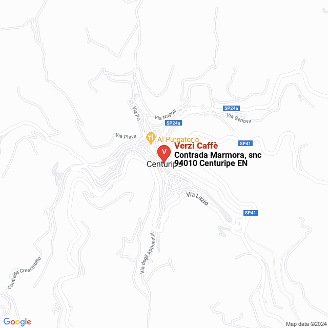 apri la mappa di Verzì Caffè