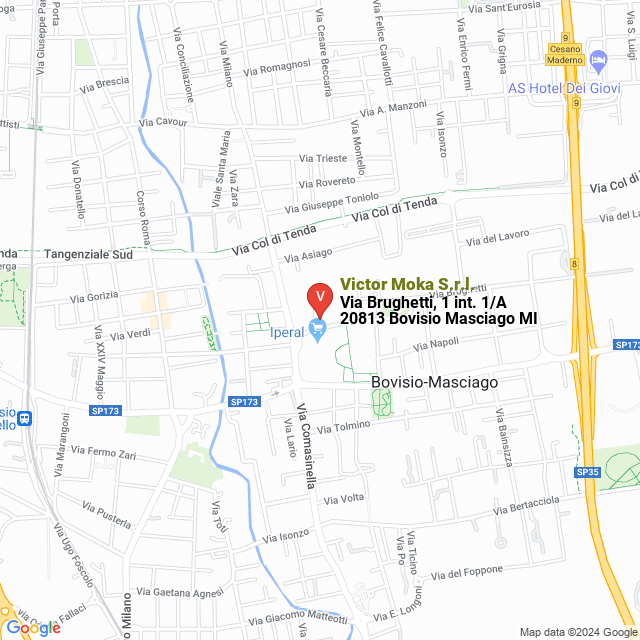 apri la mappa di Victor Moka S.r.l.