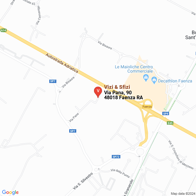 apri la mappa di Vizi & Sfizi